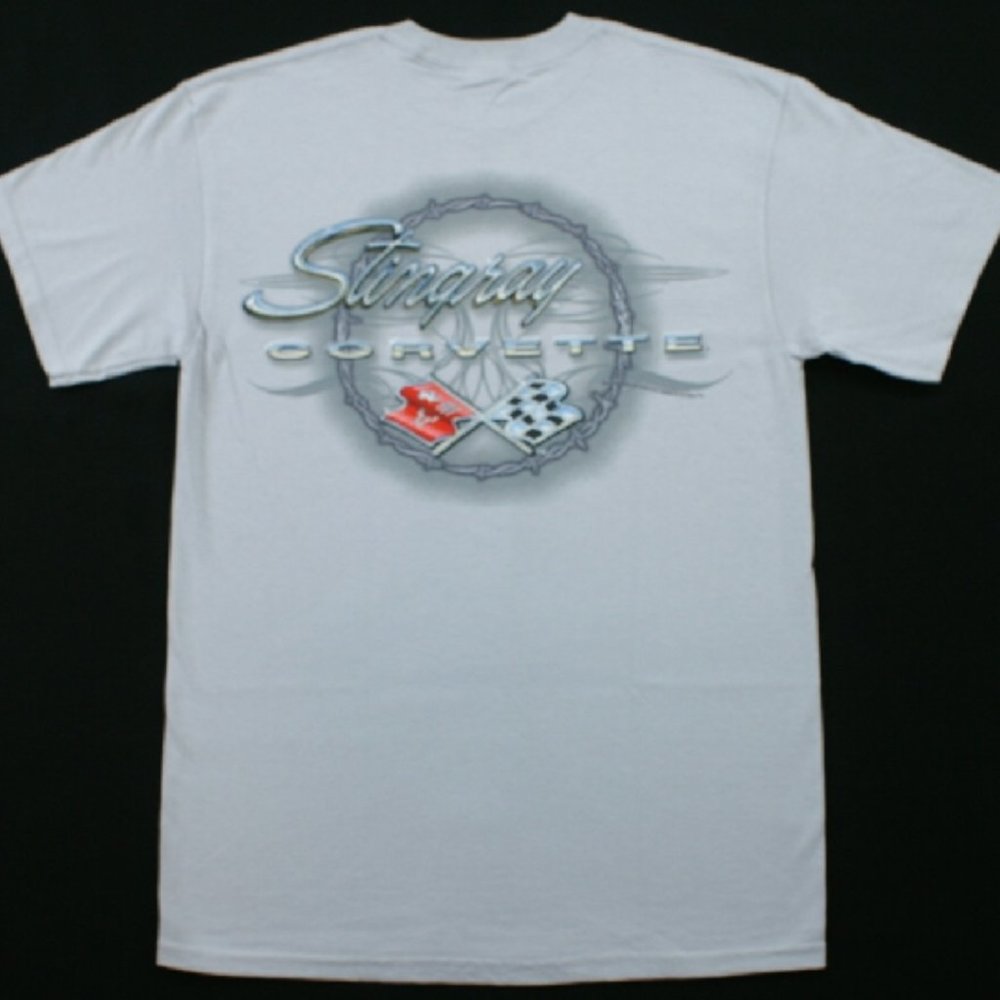 NOT FOR SALE - Corvette Stingray T-Shirt Light Gray NWT